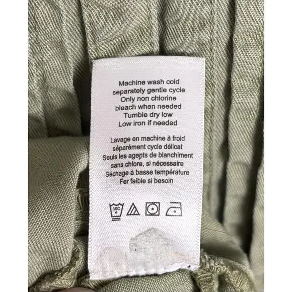 Coldwater Creek Olive Green Sleeveless Dress - Picture 6 of 6